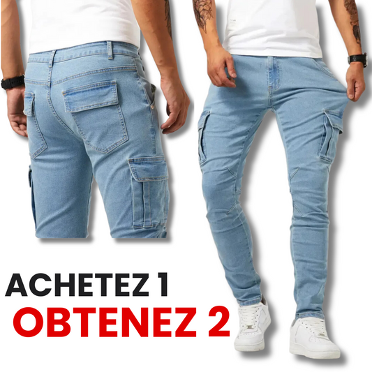 Jeans Cargo Premium [Achetez 1 obtenez 2]